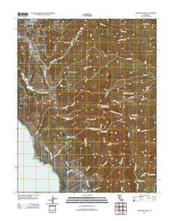 Franklin Point California Historical topographic map, 1:24000 scale, 7.5 X 7.5 Minute, Year 2012