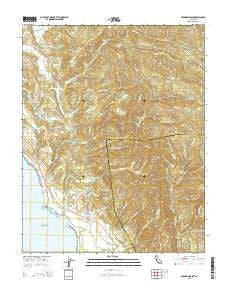 Franklin Point California Current topographic map, 1:24000 scale, 7.5 X 7.5 Minute, Year 2015