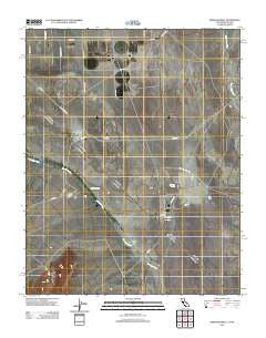 Franklin Well California Historical topographic map, 1:24000 scale, 7.5 X 7.5 Minute, Year 2012