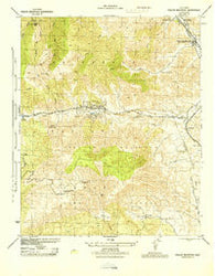 Frazier Mountain California Historical topographic map, 1:31680 scale, 7.5 X 7.5 Minute, Year 1944