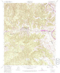 Frazier Mtn California Historical topographic map, 1:24000 scale, 7.5 X 7.5 Minute, Year 1958