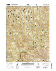 Fredonyer Pass California Current topographic map, 1:24000 scale, 7.5 X 7.5 Minute, Year 2015