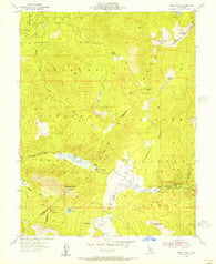 Freel Peak California Historical topographic map, 1:24000 scale, 7.5 X 7.5 Minute, Year 1955
