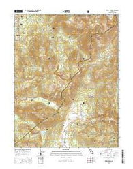 Freel Peak California Current topographic map, 1:24000 scale, 7.5 X 7.5 Minute, Year 2015