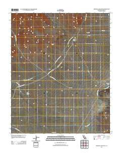Freeman Junction California Historical topographic map, 1:24000 scale, 7.5 X 7.5 Minute, Year 2012