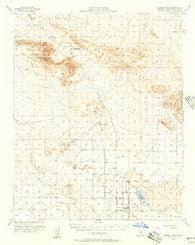 Fremont Peak California Historical topographic map, 1:62500 scale, 15 X 15 Minute, Year 1956