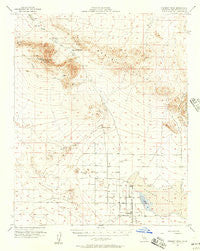 Fremont Peak California Historical topographic map, 1:62500 scale, 15 X 15 Minute, Year 1956