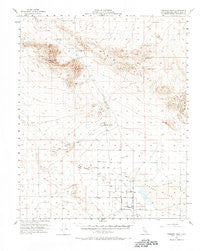 Fremont Peak California Historical topographic map, 1:62500 scale, 15 X 15 Minute, Year 1956