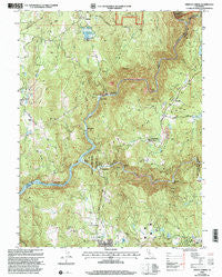 French Corral California Historical topographic map, 1:24000 scale, 7.5 X 7.5 Minute, Year 2000