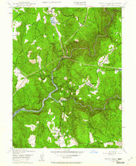 French Corral California Historical topographic map, 1:24000 scale, 7.5 X 7.5 Minute, Year 1948