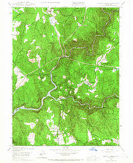 French Corral California Historical topographic map, 1:24000 scale, 7.5 X 7.5 Minute, Year 1948