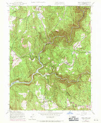 French Corral California Historical topographic map, 1:24000 scale, 7.5 X 7.5 Minute, Year 1948