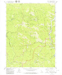 French Gulch California Historical topographic map, 1:24000 scale, 7.5 X 7.5 Minute, Year 1979