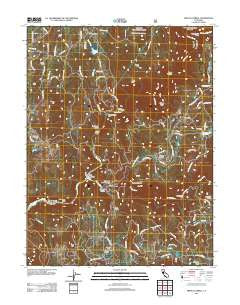 French Corral California Historical topographic map, 1:24000 scale, 7.5 X 7.5 Minute, Year 2012