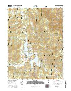 Frenchman Lake California Current topographic map, 1:24000 scale, 7.5 X 7.5 Minute, Year 2015