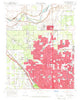 Fresno North California Historical topographic map, 1:24000 scale, 7.5 X 7.5 Minute, Year 1965