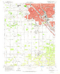 Fresno South California Historical topographic map, 1:24000 scale, 7.5 X 7.5 Minute, Year 1963