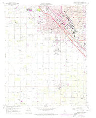 Fresno South California Historical topographic map, 1:24000 scale, 7.5 X 7.5 Minute, Year 1963