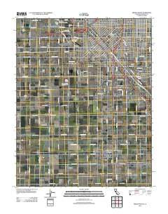 Fresno South California Historical topographic map, 1:24000 scale, 7.5 X 7.5 Minute, Year 2012