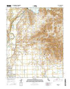 Friant California Current topographic map, 1:24000 scale, 7.5 X 7.5 Minute, Year 2015