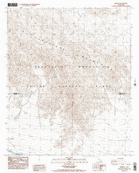 Frink NE California Historical topographic map, 1:24000 scale, 7.5 X 7.5 Minute, Year 1988