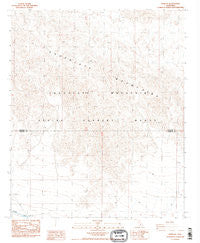 Frink NE California Historical topographic map, 1:24000 scale, 7.5 X 7.5 Minute, Year 1988