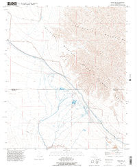 Frink NW California Historical topographic map, 1:24000 scale, 7.5 X 7.5 Minute, Year 1992
