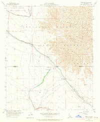 Frink NW California Historical topographic map, 1:24000 scale, 7.5 X 7.5 Minute, Year 1956