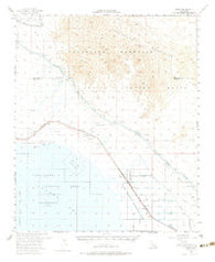 Frink California Historical topographic map, 1:62500 scale, 15 X 15 Minute, Year 1956