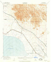 Frink California Historical topographic map, 1:62500 scale, 15 X 15 Minute, Year 1940
