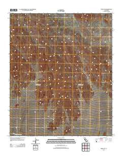Frink NE California Historical topographic map, 1:24000 scale, 7.5 X 7.5 Minute, Year 2012