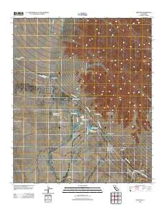 Frink NW California Historical topographic map, 1:24000 scale, 7.5 X 7.5 Minute, Year 2012