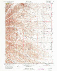 Fruto NE California Historical topographic map, 1:24000 scale, 7.5 X 7.5 Minute, Year 1952