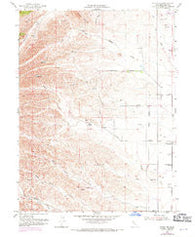 Fruto NE California Historical topographic map, 1:24000 scale, 7.5 X 7.5 Minute, Year 1952