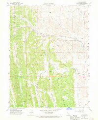 Fruto California Historical topographic map, 1:24000 scale, 7.5 X 7.5 Minute, Year 1968