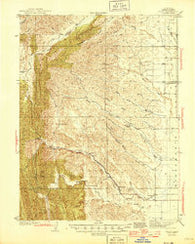 Fruto California Historical topographic map, 1:62500 scale, 15 X 15 Minute, Year 1944