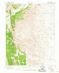Fruto California Historical topographic map, 1:62500 scale, 15 X 15 Minute, Year 1958