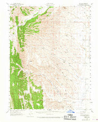 Fruto California Historical topographic map, 1:62500 scale, 15 X 15 Minute, Year 1958