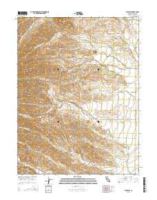 Fruto NE California Current topographic map, 1:24000 scale, 7.5 X 7.5 Minute, Year 2015