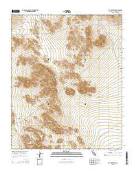 Fry Mountains California Current topographic map, 1:24000 scale, 7.5 X 7.5 Minute, Year 2015