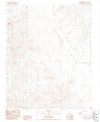 Funeral Peak California Historical topographic map, 1:24000 scale, 7.5 X 7.5 Minute, Year 1987
