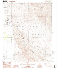 Furnace Creek California Historical topographic map, 1:24000 scale, 7.5 X 7.5 Minute, Year 1988