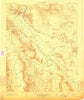 Furnace Creek California Historical topographic map, 1:250000 scale, 1 X 1 Degree, Year 1910