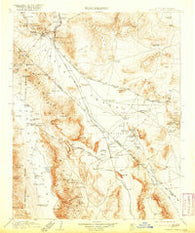 Furnace Creek California Historical topographic map, 1:250000 scale, 1 X 1 Degree, Year 1910