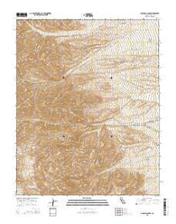 Galena Canyon California Current topographic map, 1:24000 scale, 7.5 X 7.5 Minute, Year 2015
