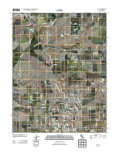 Galt California Historical topographic map, 1:24000 scale, 7.5 X 7.5 Minute, Year 2012