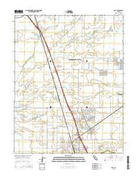Galt California Current topographic map, 1:24000 scale, 7.5 X 7.5 Minute, Year 2015