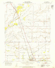 Galt California Historical topographic map, 1:24000 scale, 7.5 X 7.5 Minute, Year 1953