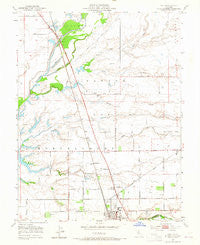 Galt California Historical topographic map, 1:24000 scale, 7.5 X 7.5 Minute, Year 1953