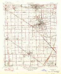 Garden Grove California Historical topographic map, 1:31680 scale, 7.5 X 7.5 Minute, Year 1935